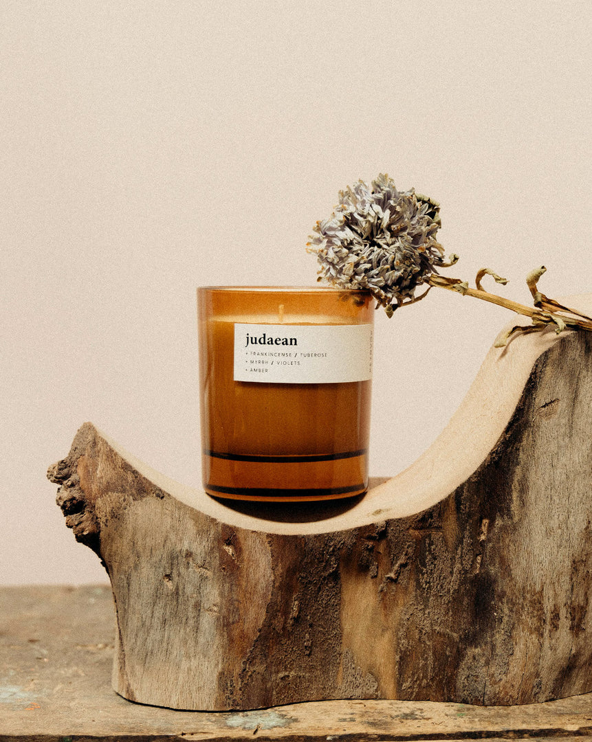 judaean | rich + complex soy candle