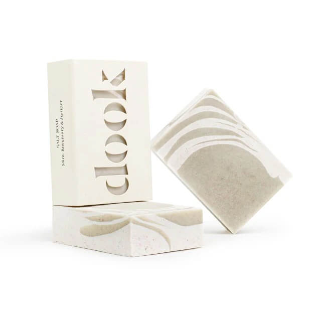 Mint, Rosemary & Juniper Salt Soap by DOOK