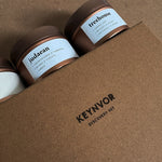 Load image into Gallery viewer, Tin Candle Discovery Set | 4 Small Rose Gold Tin Candles