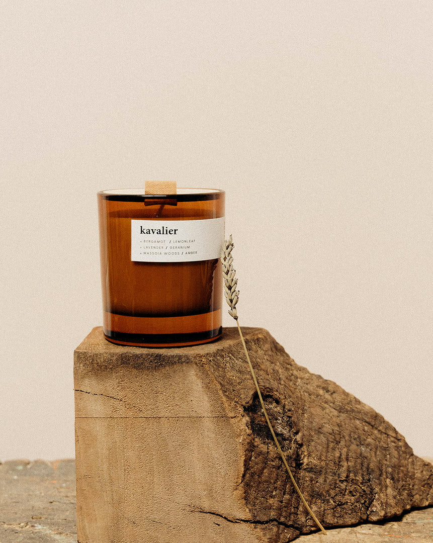 kavalier | wild + refined soy candle