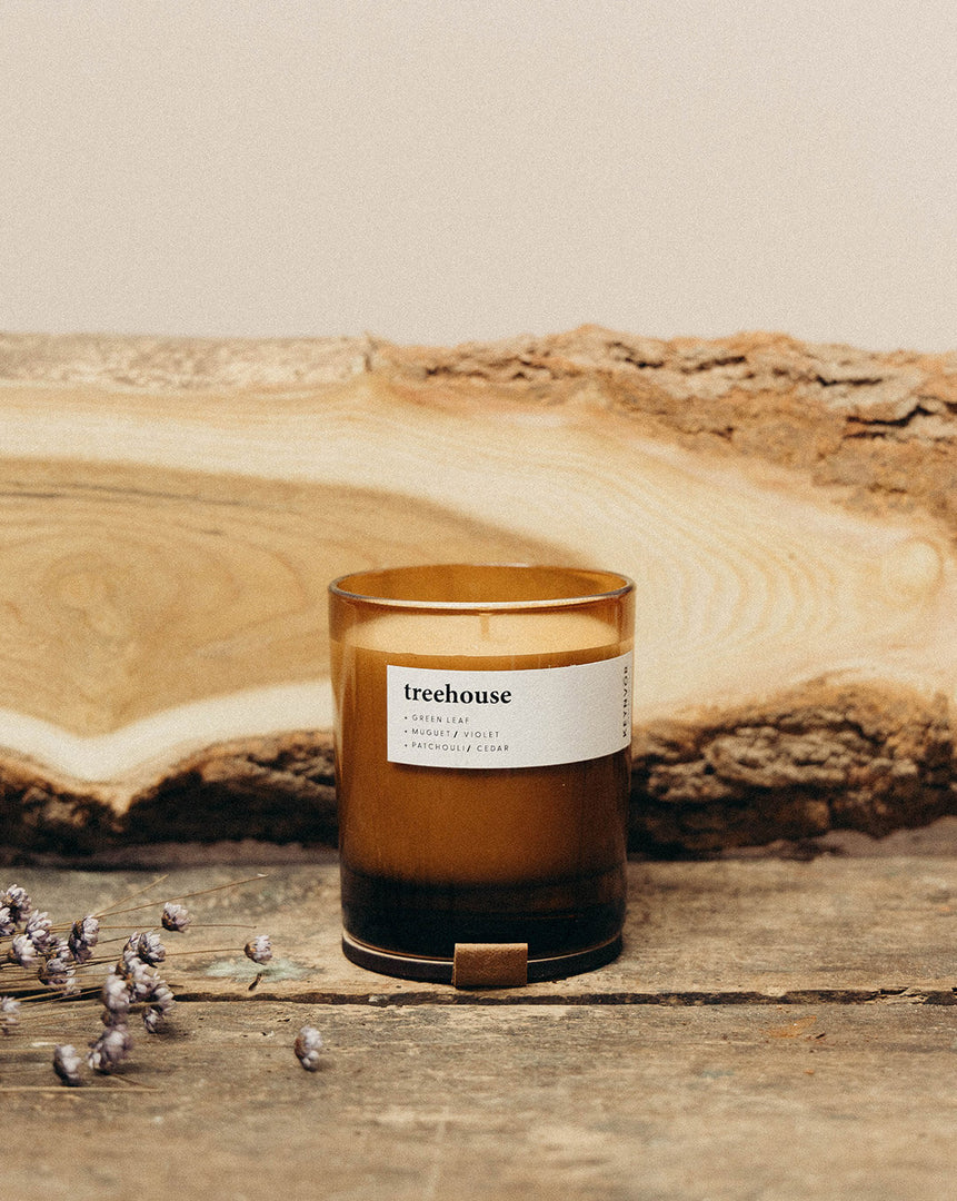 treehouse | fresh + earthy soy candle