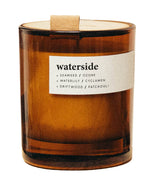 Load image into Gallery viewer, Waterside | fresh + coastal premium soy candle
