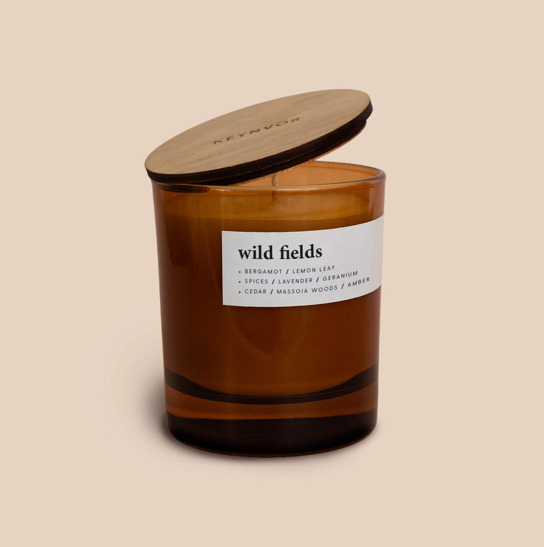 wild fields | wild + refined premium soy candle