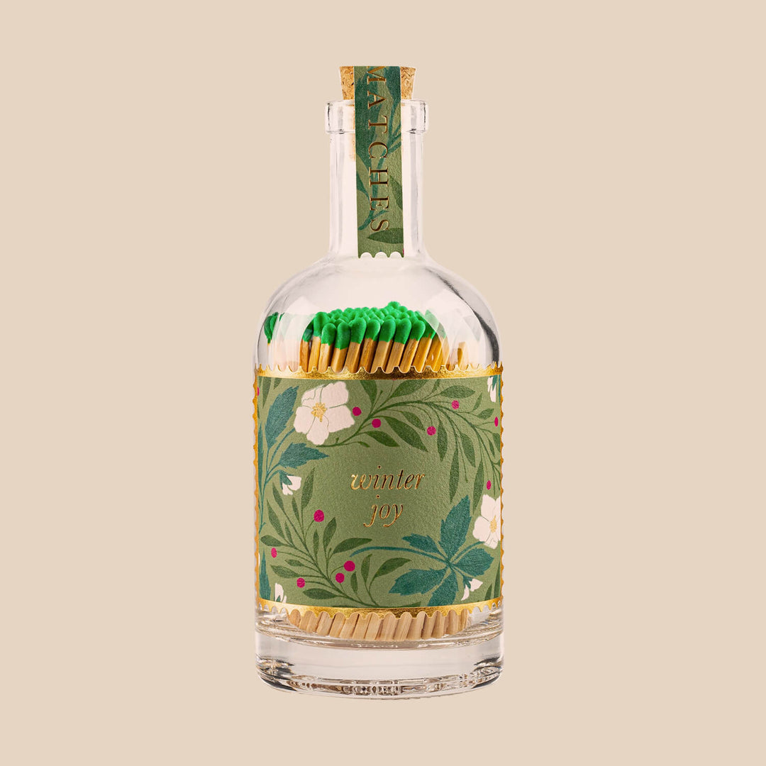 Winter Joy Matchstick Bottle
