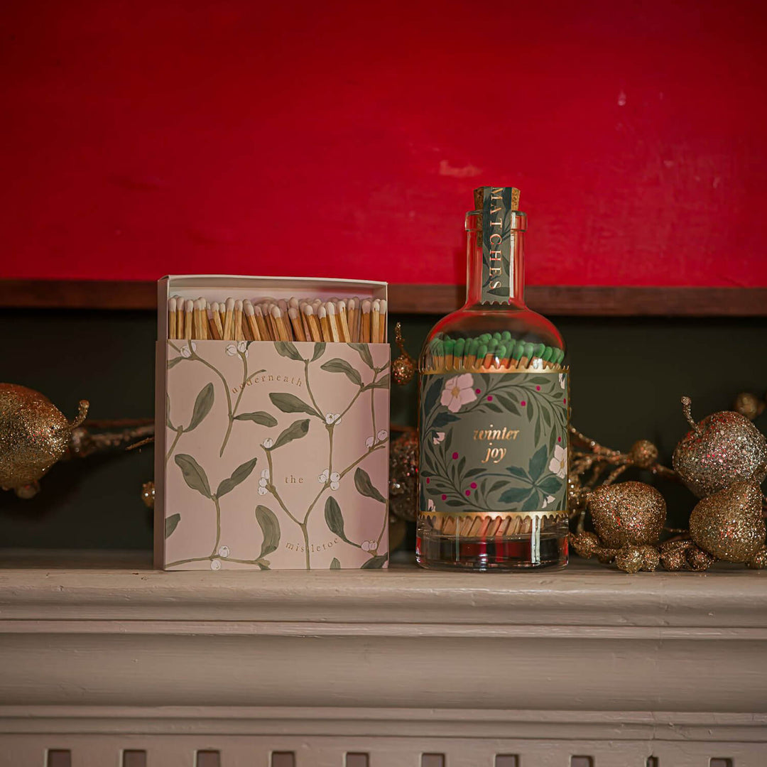 Winter Joy Matchstick Bottle