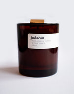 Load image into Gallery viewer, judaean | rich + complex premium soy candle
