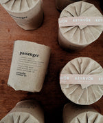 Load image into Gallery viewer, passenger | smoke + leather premium soy candle
