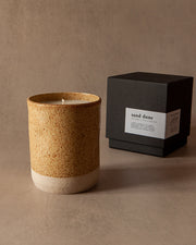 Sand Dune Stoneware Candle